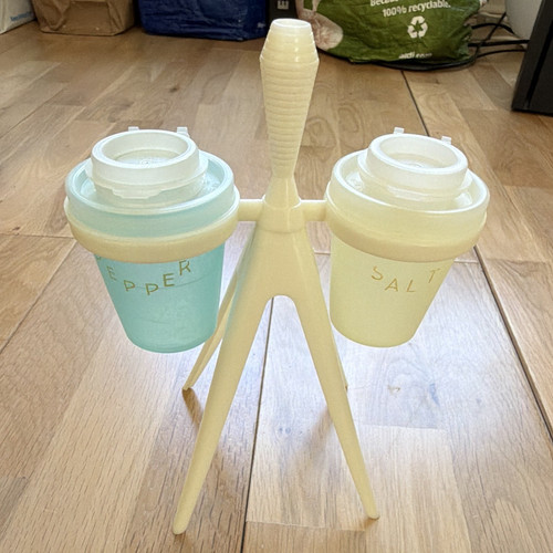 Vintage tupperware salt - salt, &