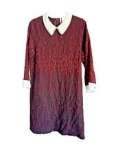 Topshop Embroidered Shift