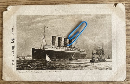 Cunard lusitania - cunard,