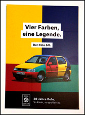 VW Polo Postcard 6N Harlequin
