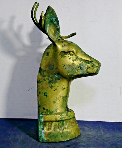Brass single bookend mounted - single,