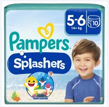 Pampers Splashers Size 5-6 10