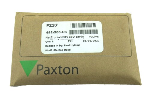 Paxton net2 proximity - paxton, iso