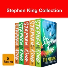 Stephen King Collection 5 Books Set Shining, Salem's Lot, Firestarter, Cujo