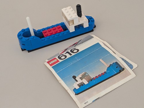 Lego 616 cargo ship harbor - lego,