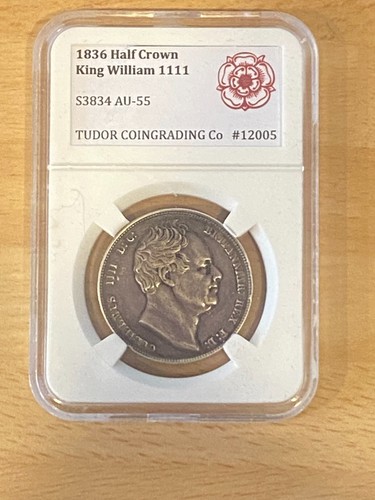 King william 1111 1836 half - 1836,