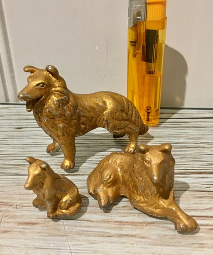 Vintage gold tone solid - gold,