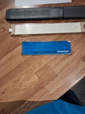 Thornton Vintage British Slide Rule With Case And Original Instructions