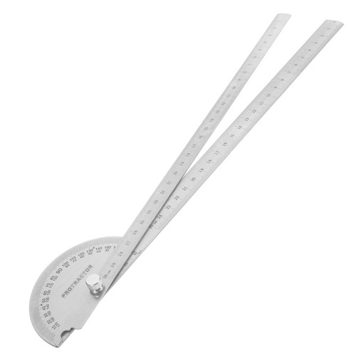 Metal protractor woodworking - ,