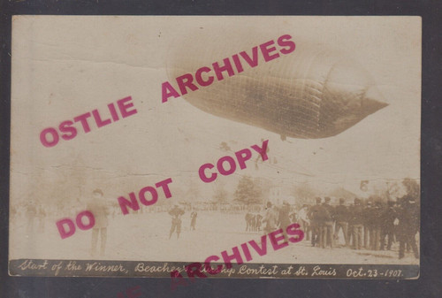 Louis missouri rppc 1907 - rppc,