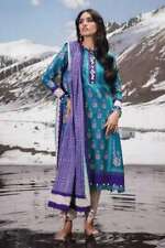 Sana Safinaz Salwar Kameez Kurti Suit 3PCS Original Pakistani Shalwar Stitched D