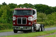 Truck Photo 12x8 - White Road