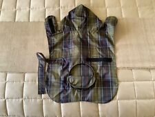 BARBOUR PACKABLE TARTAN DOG COAT IN CLASSIC TARTAN SIZE M BRAND NEW WITH TAG