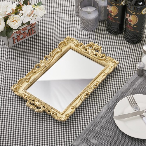 Vintage mirrored tray - uk,
