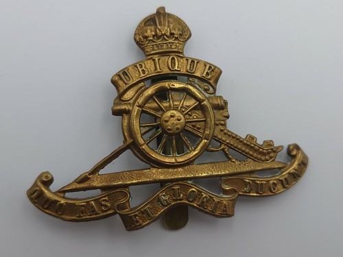 Ww1 royal artillery cap badge - royal,