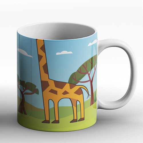 Crazy giraffe lady - lady, funny