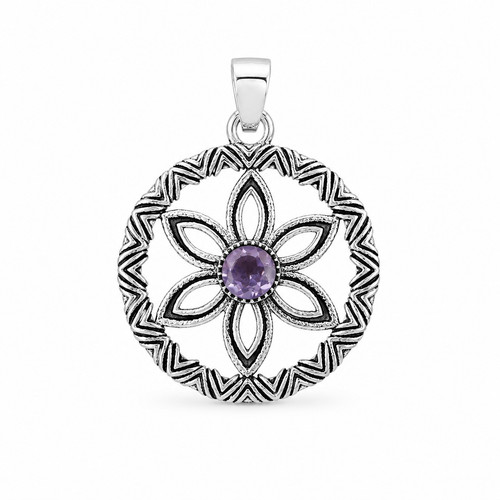 Iolite gemstone sterling - gemstone,