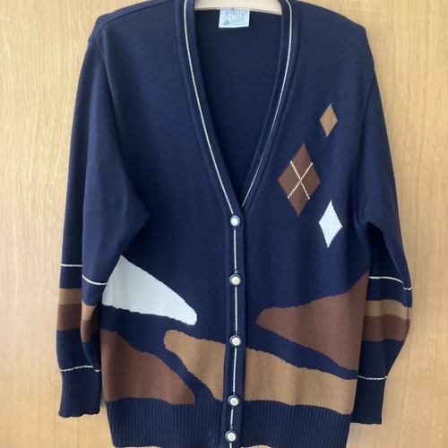 Vintage basler navy - vintage, navy/brown