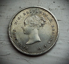 1865 VICTORIA MAUNDY TWOPENCE, LOVELY COIN (MINTAGE 5,752)