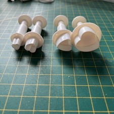 4 heart  Plunger cutters