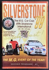 SILVERSTONE 4/5/6 Jun 1999  MG