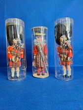 Vintage 1960s Scottish Piper Dolls & Beefeater Doll Tower of London Souvenirs