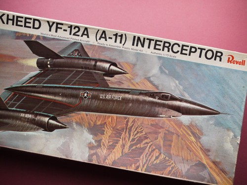 Revell lockheed 12a - lockheed, yf-12a