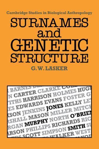 Surnames and genetic structure - and,