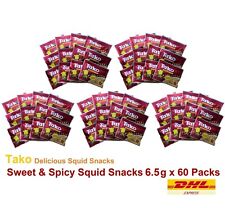 60 Packs Tako SQUID SNACK THAI