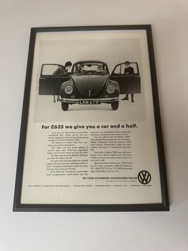 Framed original 1968 - framed, classic