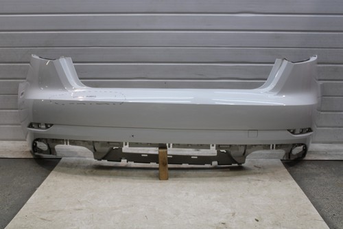 Audi facelift white rear - facelift,