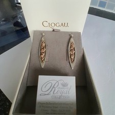 Clogau Long Drop Earrings. 925