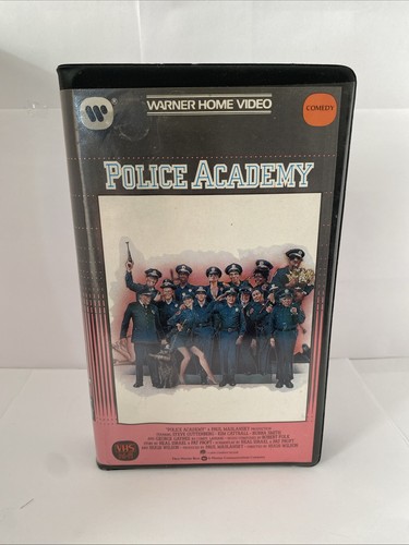 1984 police academy vhs - police,