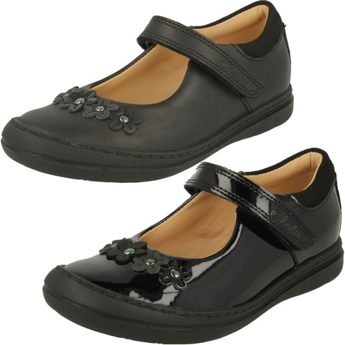 Girls clarks flower detailed - clarks,
