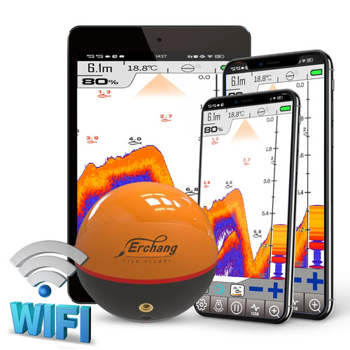 F68 wifi fish finder 100m - wifi,