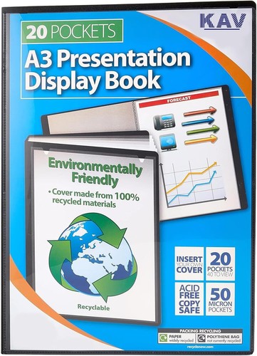 Display presentation book - a3,