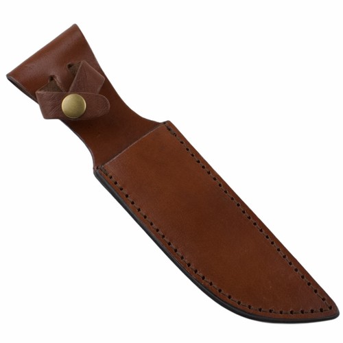Brown leather straight fixed - straight,