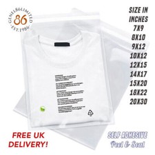 Garment bags clear cello