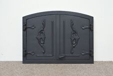 54.5 x 40.5 cm cast iron fire door clay / bread oven doors pizza stove fireplace