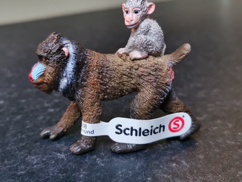Schleich female mandrill - schleich,