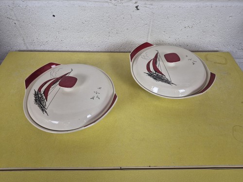 Pair vintage palissy - of,