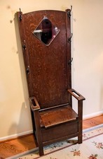 Antique  Art Deco Hall Stand