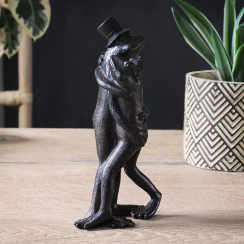 Hugging frogs polyresin - hugging,
