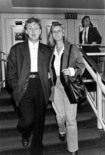 Paul Linda McCartney at Grosvenor House Hotel London 8th July 1989 Old Photo 5