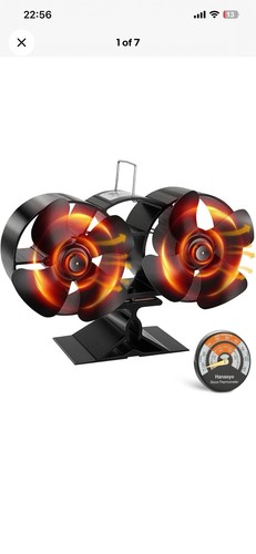 Hanaoyo stove fan log - stove, burner
