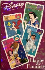 Rare Carta Mundi Disney Princess Happy Families Playing Cards - Sealed