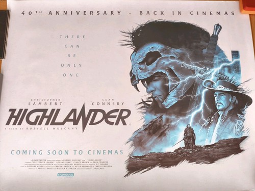 Highlander 40th anniversary - 40th, uk