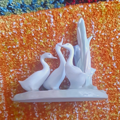 Nao ceramic geese - nao,