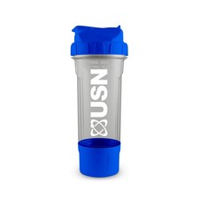 USN Tornado Shaker V3 700ml Clear/Blue Convenient Protein Shaker Bottle