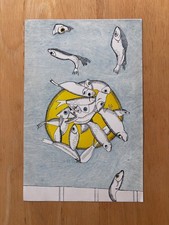 Original Lucian Freud Lithograph from 1944 First Edition of The Glass Tower 1/7